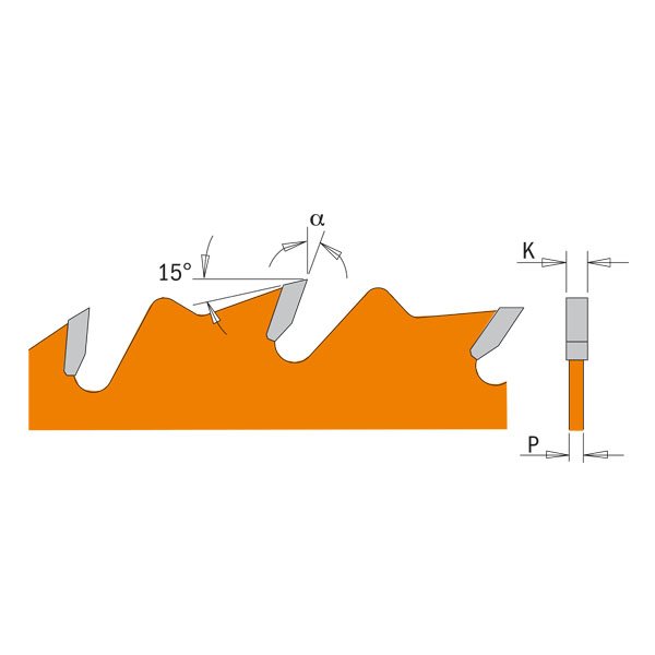 CMT 201.024.10 Industrial Ripping Saw Blade, 10-Inch. x 24 Teeth FTG Grind with 5/8-Inch. Bore, PTFE Coating