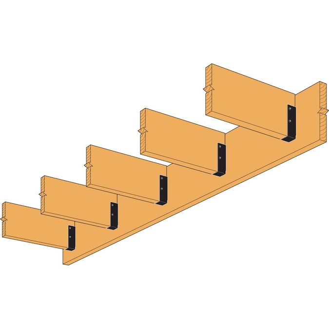Simpson Strong-Tie APLH26 2x6 Concealed Flange Light Joist Hanger - Black Powder Coated