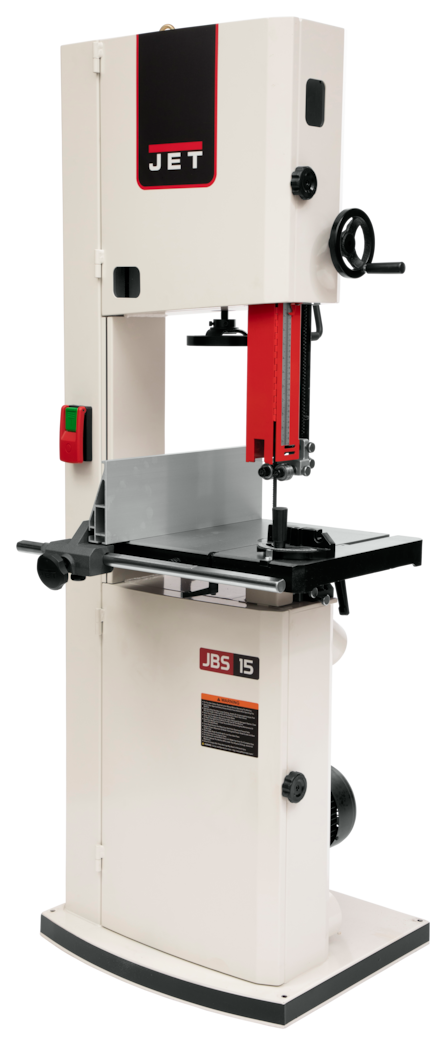 JET JWBS-15, 15" Woodworking Bandsaw, 1-3/4 HP, 1Ph 115/230V