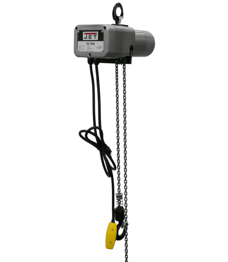 JET 1/8-Ton Electric Chain Hoist 1-Phase 15' Lift JSH-275-15