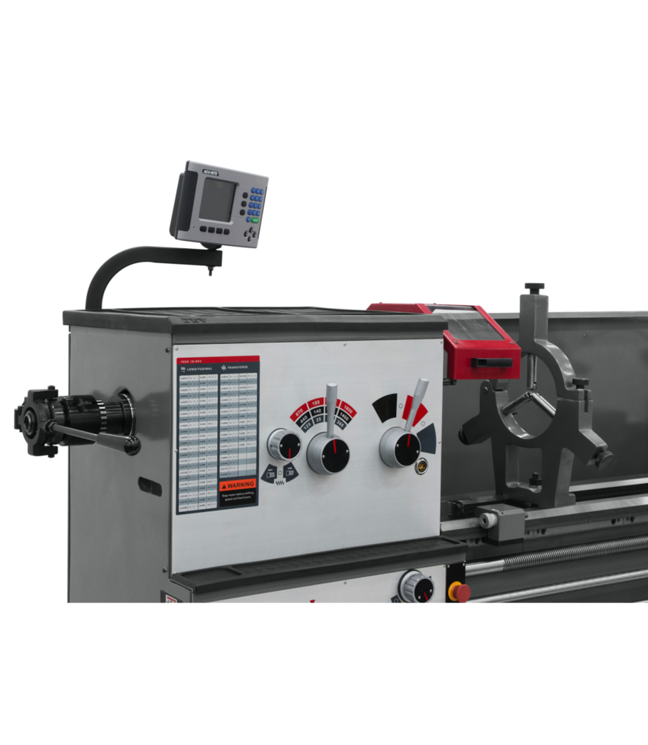 JET GH-1880ZX With ACU-RITE 203 DRO With Taper Attachment and Collet Closer - 321493