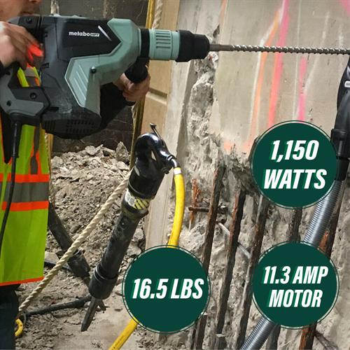 Metabo HPT 1-9/16" SDS-MAX Rotary Hammer w/Aluminum Housing Body