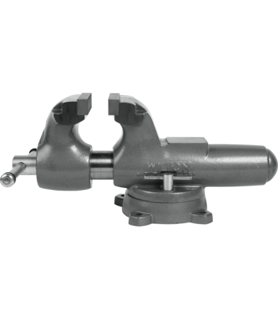 Wilton Machinist 6" Jaw Round Channel Vise with Swivel Base (600S)