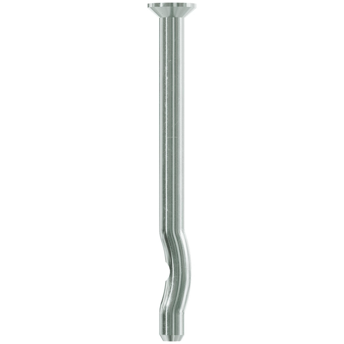  3/16 x 2 1/2 in. Countersunk Head Crimp Drive Anchor, Zinc Plated / Carbon Steel