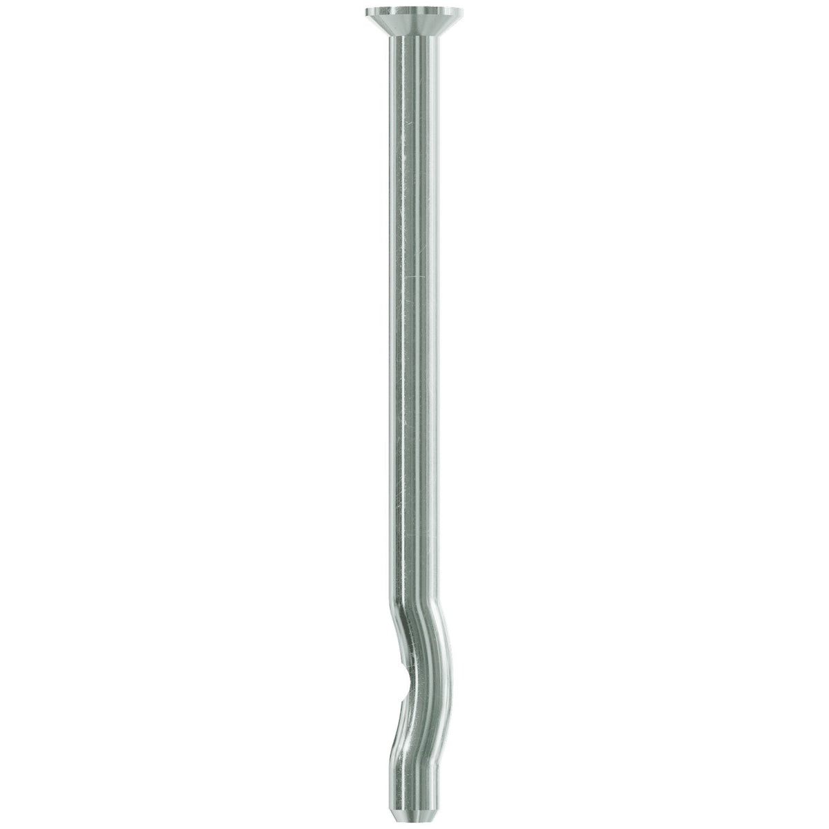  3/16 x 3 in. Countersunk Head Crimp Drive Anchor, Zinc Plated / Carbon Steel