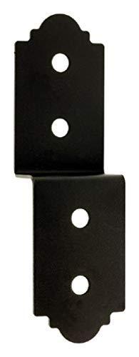 Simpson Strong-tie APDJT2R-4 Ornamental ROUGH Deck Joist Tie - Black Powder Coat