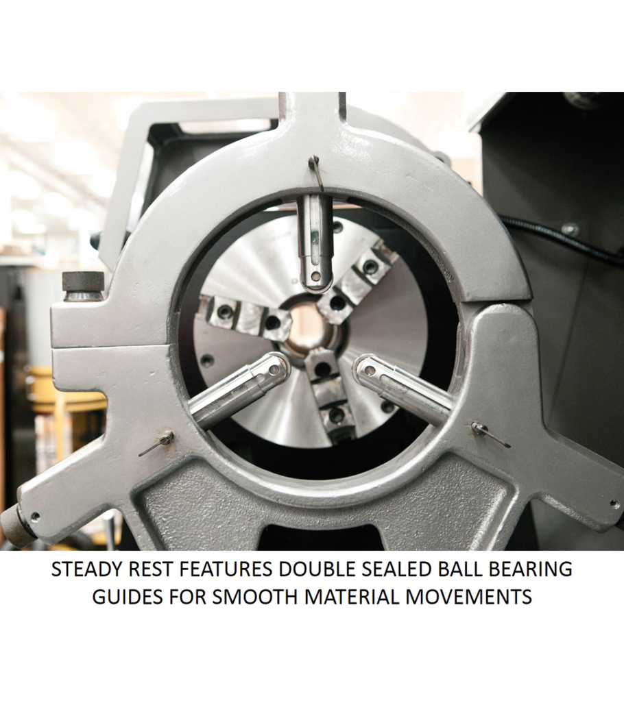 JET E-1236VS Elite EVS lathe with Newall DP700 DRO