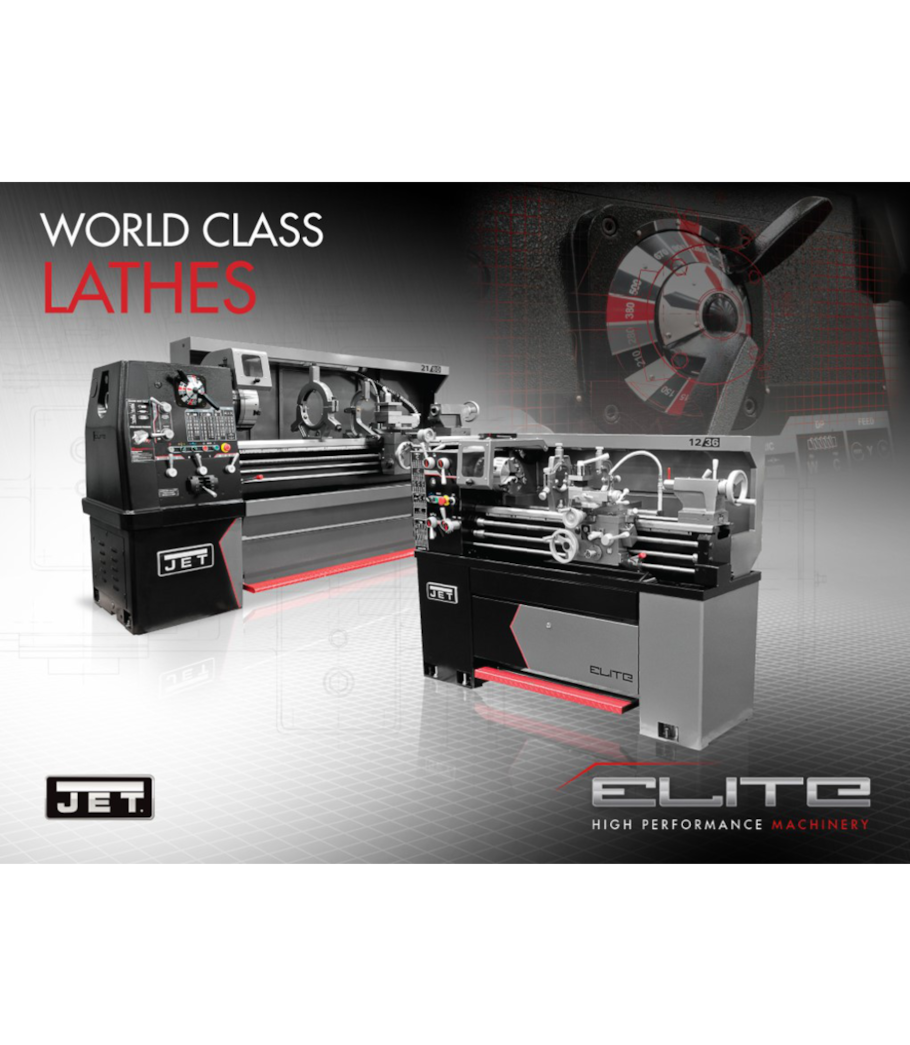 JET Elite E-1236VS With Taper Attachment - 892300