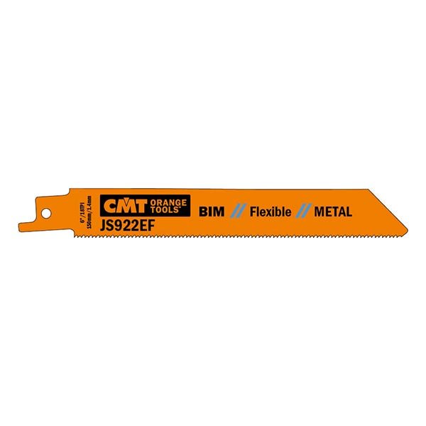 CMT JS922EF-20 Reciprocating Saw Blades for Metal BIM 6" x 18TPI (20-Pc)