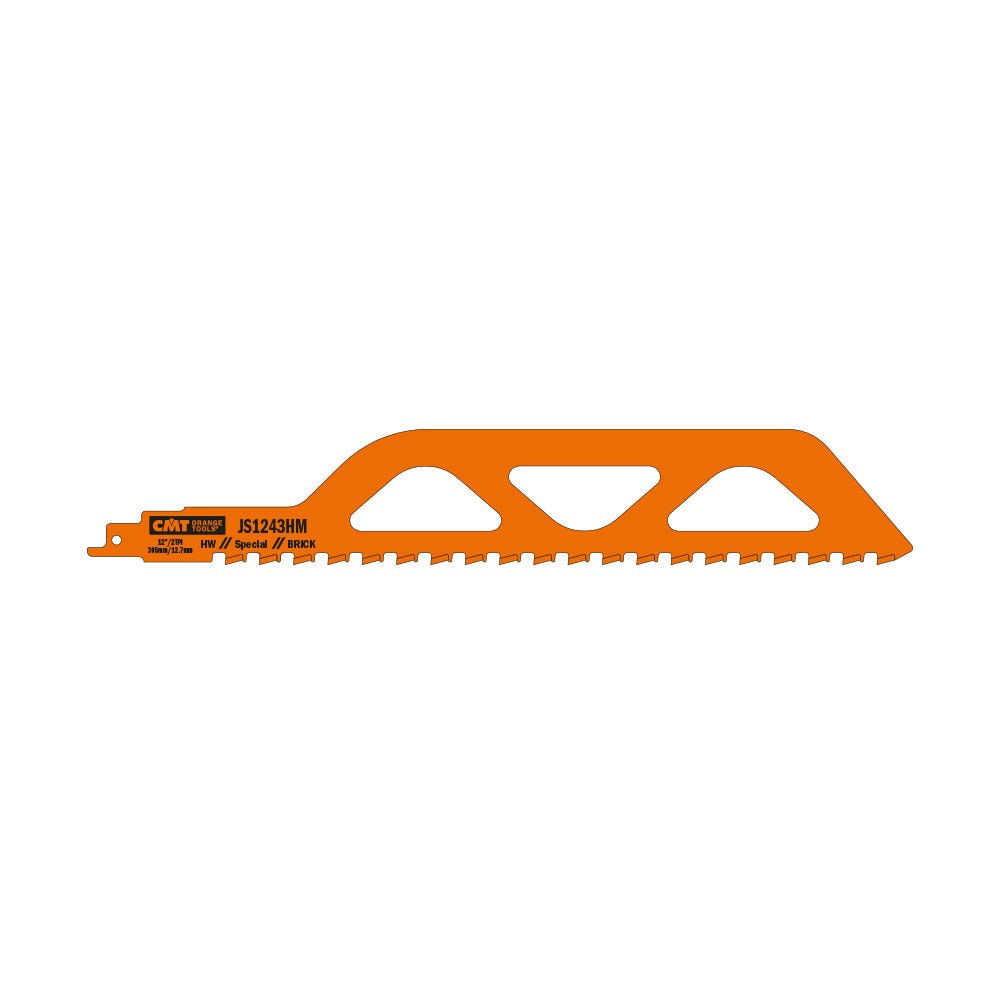 CMT JS1243HM Special Reciprocating Saw Blade 12" x 2TPI (1-Pc)