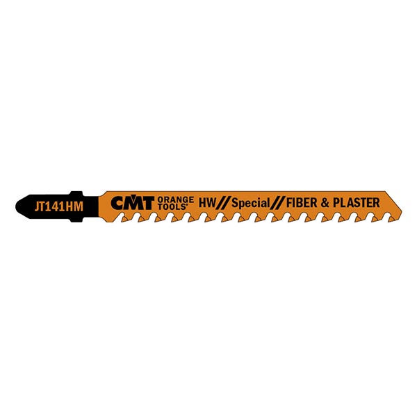 CMT JT141HM-3 3 Jig Saw Blades Hm 4 in x 6 TPI (Fibercement & Fiberplaster)