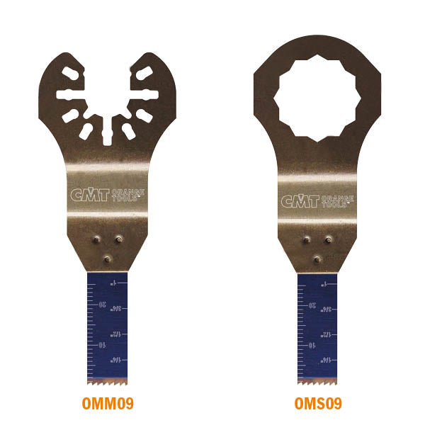 CMT OMS09-X1 3/8" Plunge and Flush-Cut Blade for Wood & Metal BIM (1-Pc)