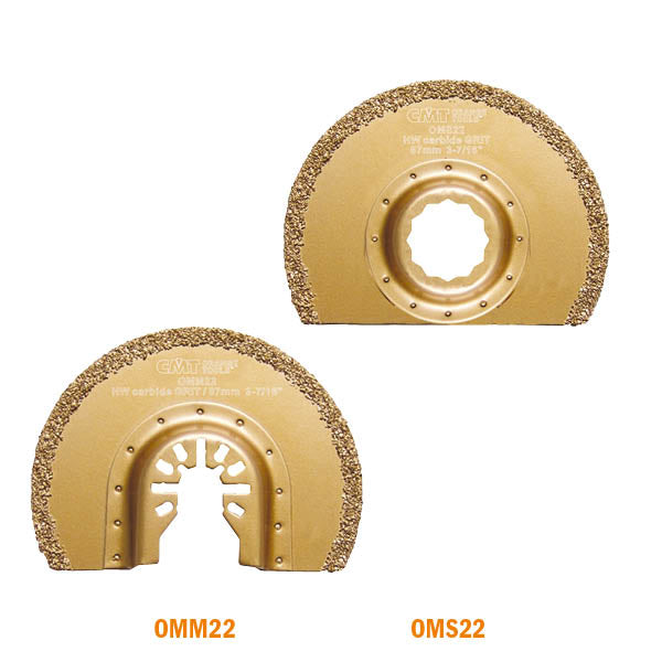CMT OMM22-X1 3-7/16" Carbide Grit Radial Saw Blade Carbide Grit (1-Pc)
