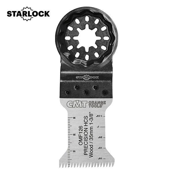 CMT OMF126-X1 1-3/8" Precision Cut Blade w/Japanese Toothing HCS Starlock (1-Pc)