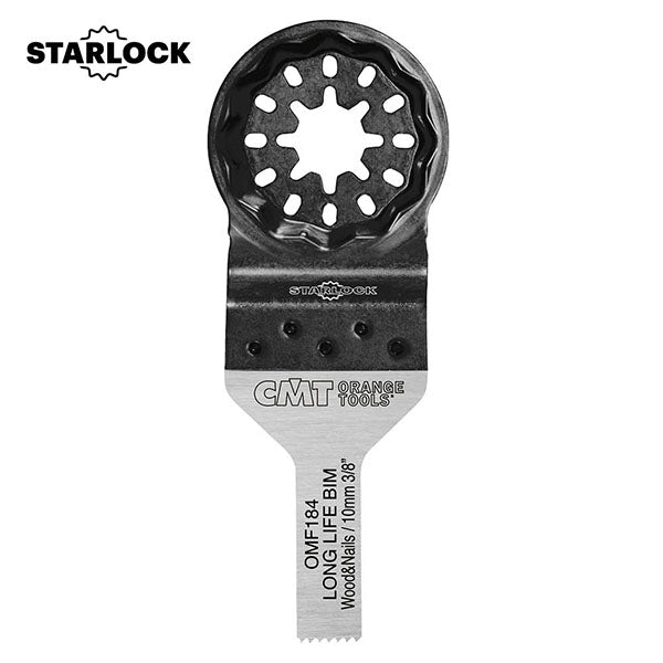 CMT OMF184-X50 3/8" Plunge Cut Blade for Wood & Nails BIM Starlock (50-Pc)