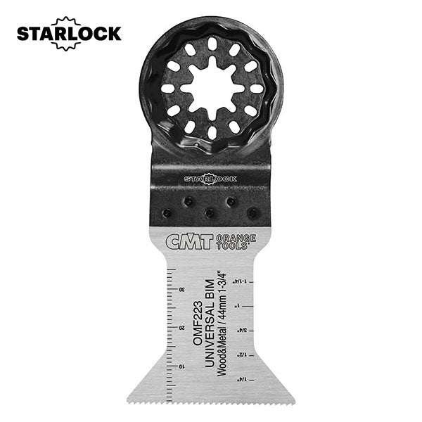CMT OMF223-X50 1-3/4" Plunge Cut Blade for Wood & Metal BIM Starlock (50-Pc)