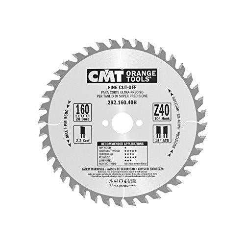 CMT 292.160.40H Fine Finish Saw Blade for FesTool 160 x 20mm T40
