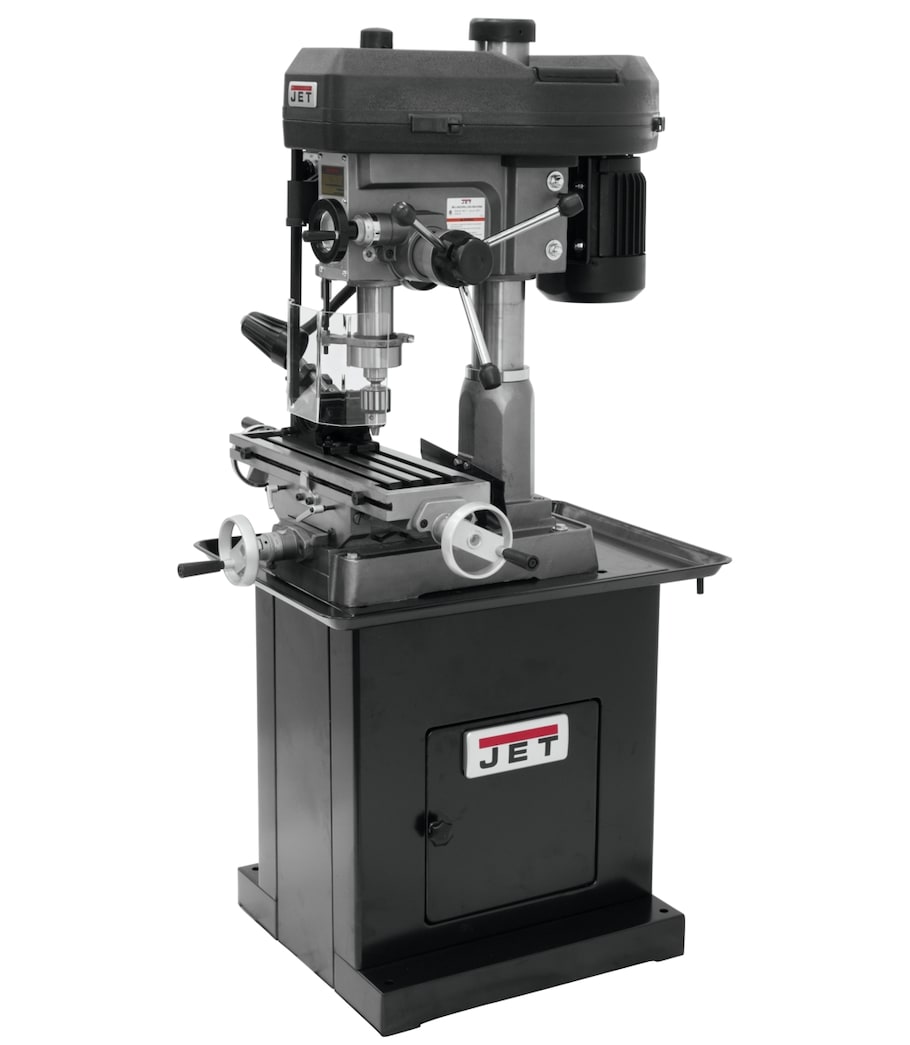 JET JMD-15 Mill/Drill With R-8 Taper 115/230V 1Ph - 350017