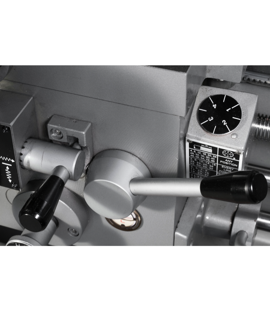 JET EVS-1440 Electronic Variable Speed lathe with Newall DP700 DRO, Taper Attachment & Collet Closer,3HP - 311451