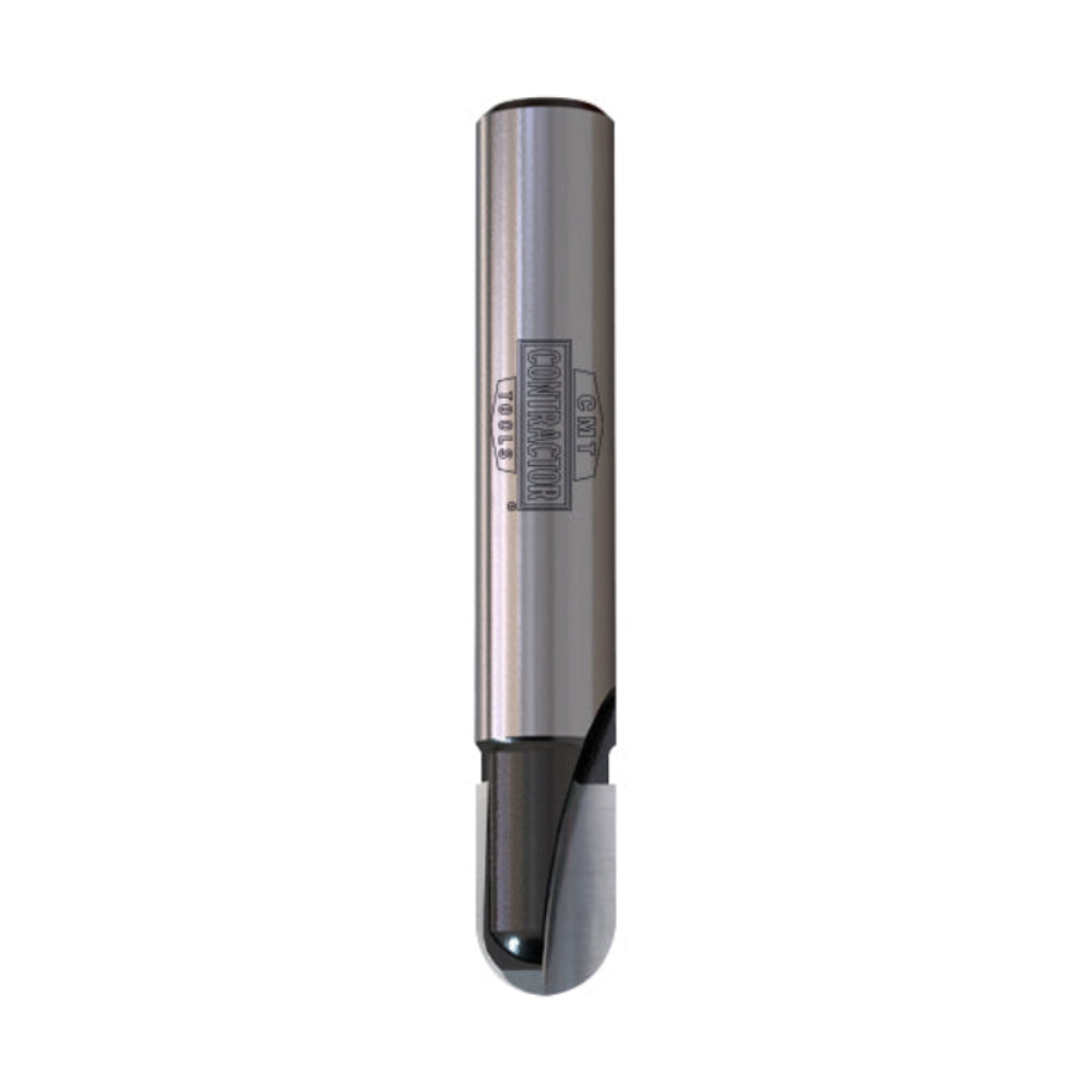 CMT 81410 Contractor Round Nose Bit 1/4" x 3/8" R=1/8" S=1/4"
