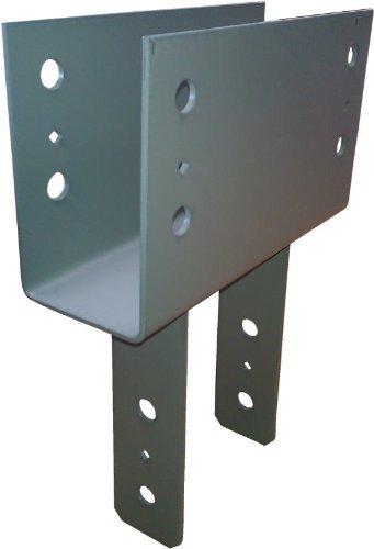 Simpson Strong-Tie CC46 4x Beam, 6x Post Column Cap - Gray Paint