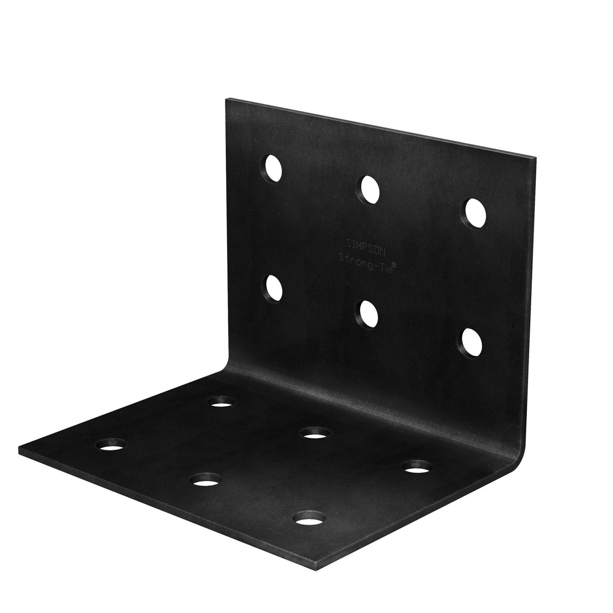 Simpson HL57PC 5 x 7 Black Ornamental Heavy L-Shaped Angle