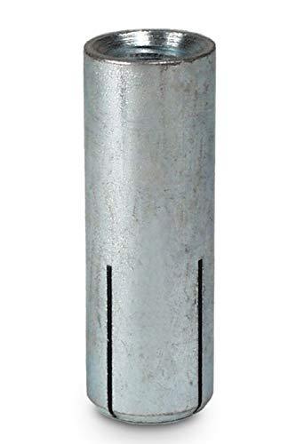 DIAB25 1/4" x 1" Drop-In Internally Threaded Anchor, Zinc Plated
