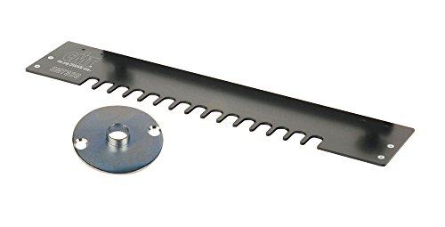 CMT300-T128 Blind Template for CMT300 - 1/2" dovetail Silver