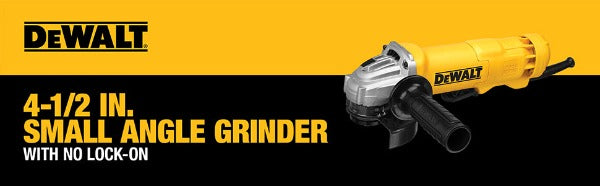 DeWALT 4-1/2" (115MM) 11 amp Small Angle Grinder Corded DWE402