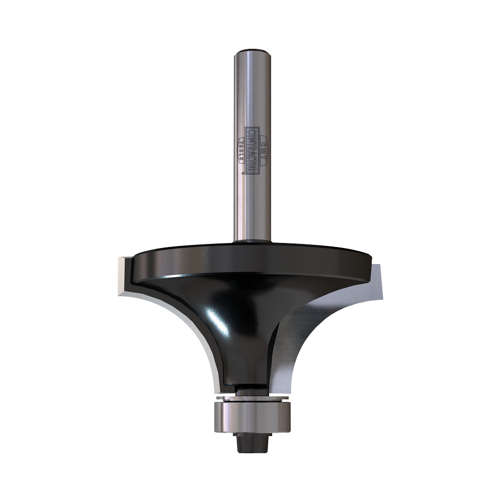 CMT 83808 Contractor Roundover & Beading Bit 1-3/4" R=5/8" S=1/4"