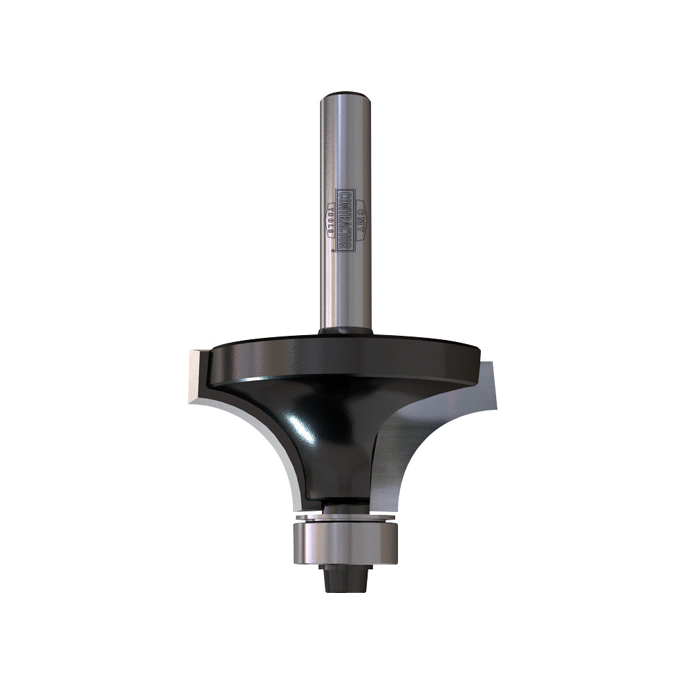 CMT 83807 Contractor Roundover & Beading Bit 1-1/2" R=1/2" S=1/4"