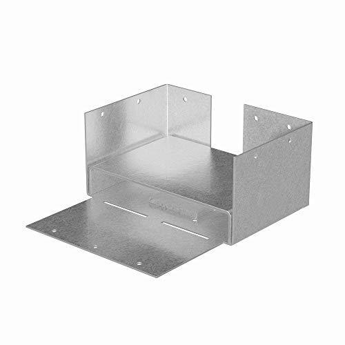 Simpson Strong-Tie ABW46Z 4x6 Adjustable Post Base with Wind Uplift, Zmax Finish