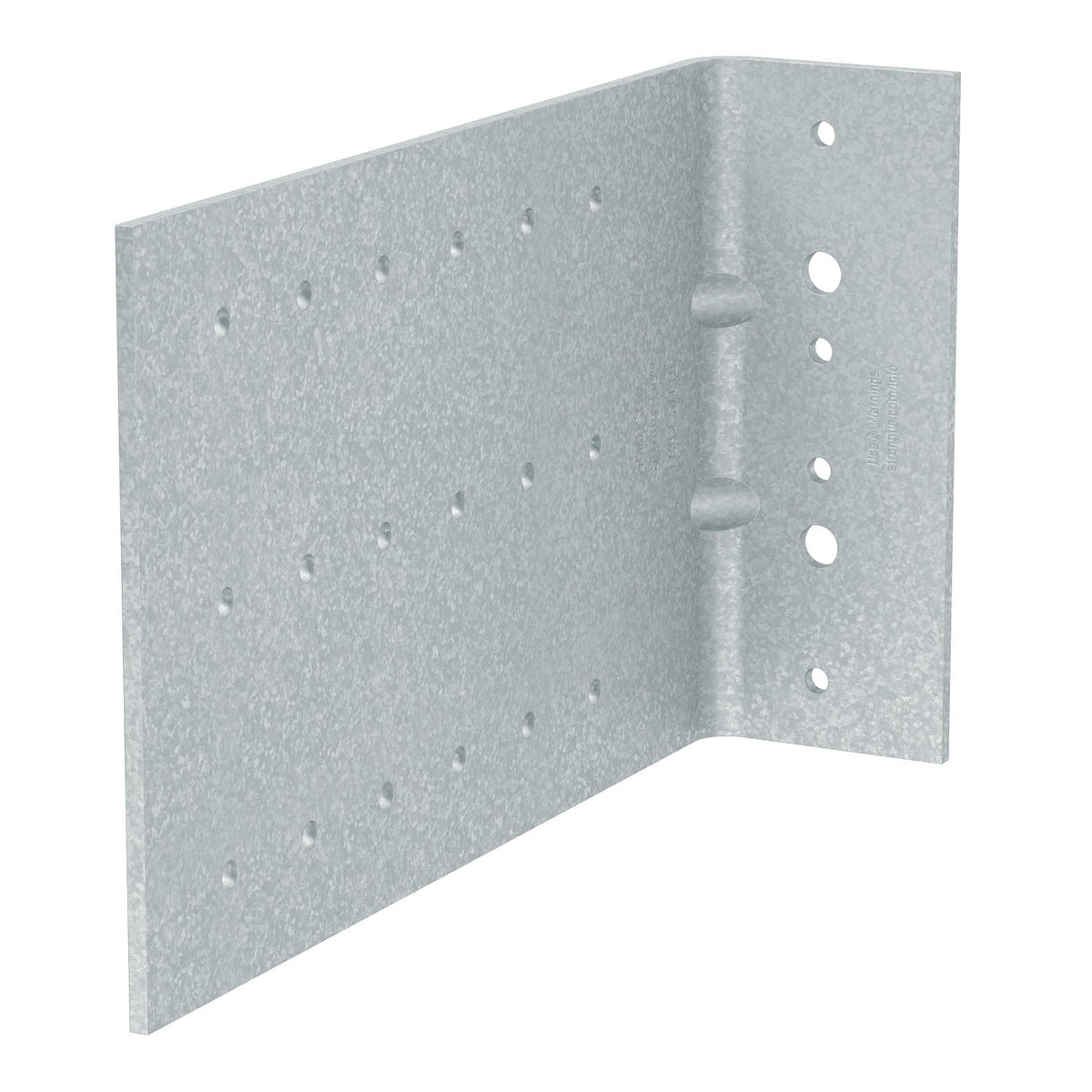 Simpson FC82-5/118-R25 Fixed-Clip Bypass Framing Connector 2x8x5 in 10-Ga G90 Galvanized 25 Pk