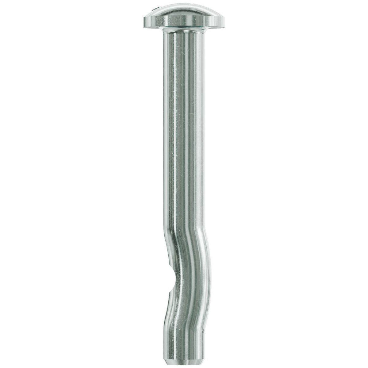  3/8 x 3 in. Mushroom Head Crimp Drive Anchor, Zinc Plated / Carbon Steel