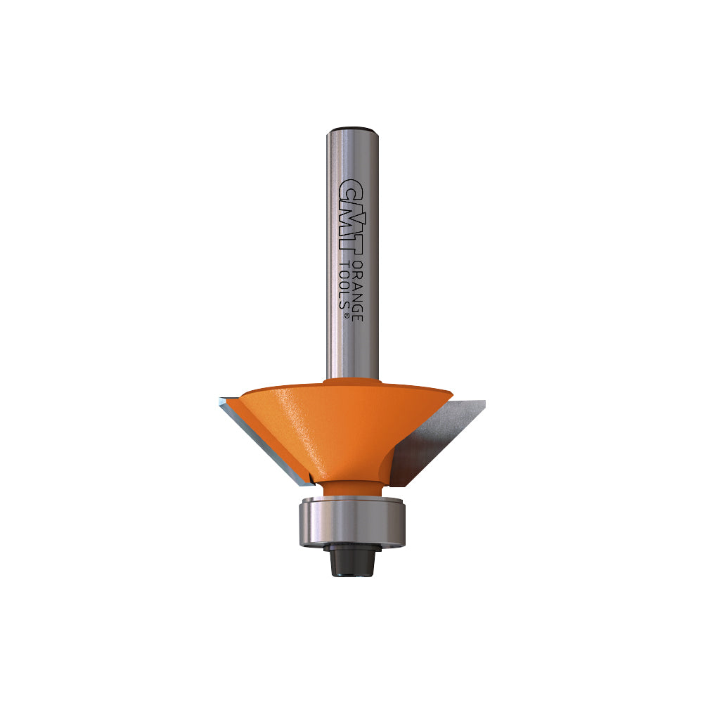 CMT 836.280.11 Chamfer Bit w/Bearing 1-1/4" x 3/8" A=45° S=1/4"