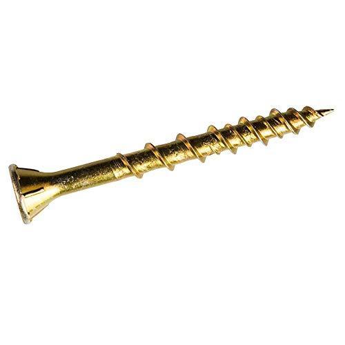 Simpson #9 x 2" Collated T-25 WSV SUBFLOOR Screw, Yellow Zinc 1000-Pk