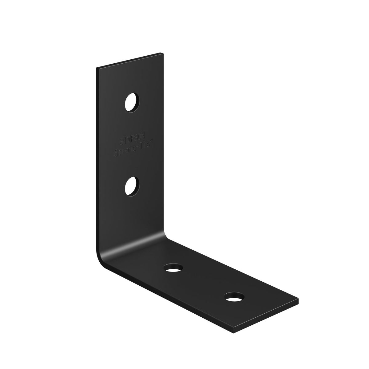 Simpson HL53PC 5 x 3 Black Ornamental Heavy L-Shaped Angle