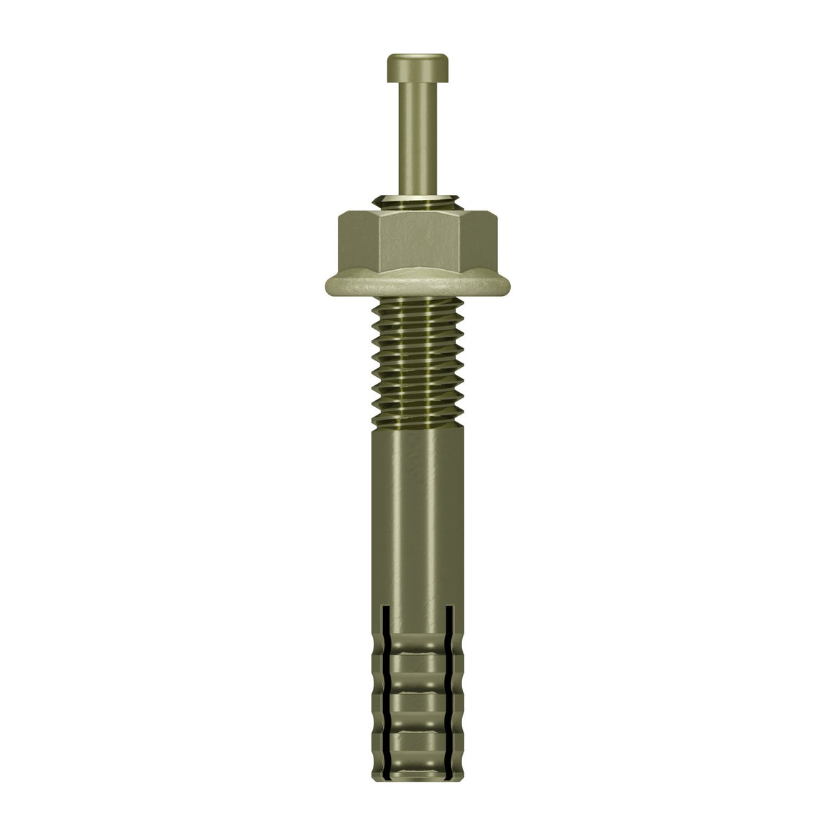 Simpson 3/8" x 2-3/8" Easy-Set Pin-Drive Expansion Anchor EZAC37238