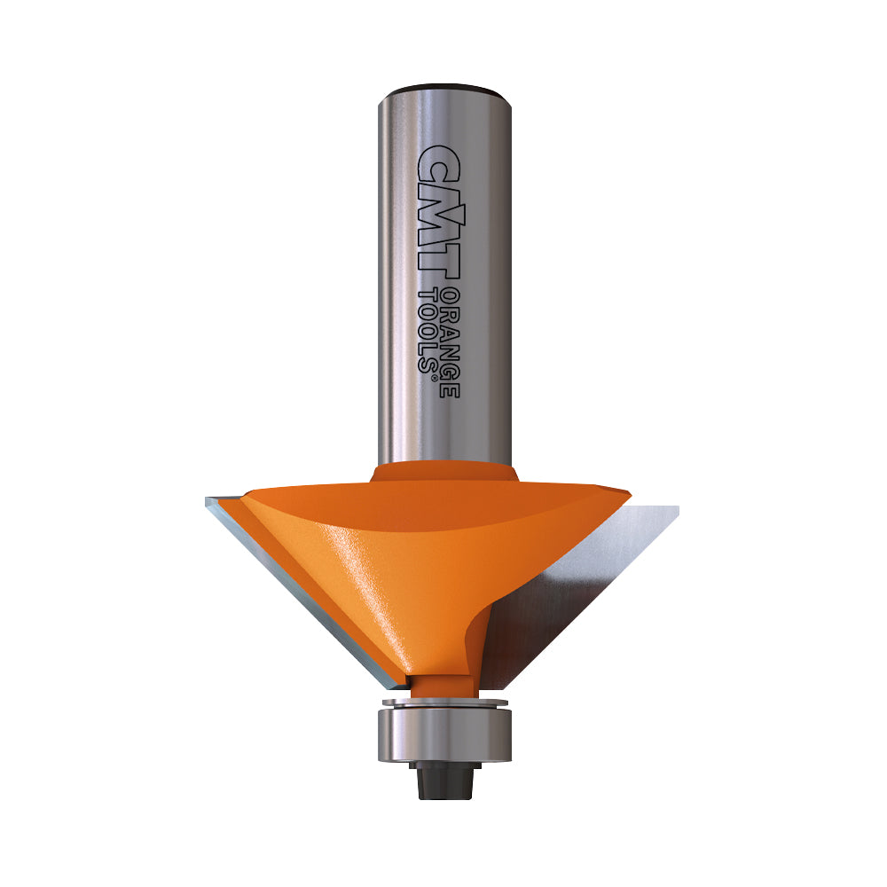 CMT 836.920.11 Chamfer Bit w/Bearing 1-49/64" x 23/32" A=45° S=1/2"