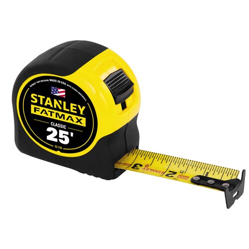 DeWALT Stanley 25 Ft FATMAX Classic Tape Measure Stanley 33-725