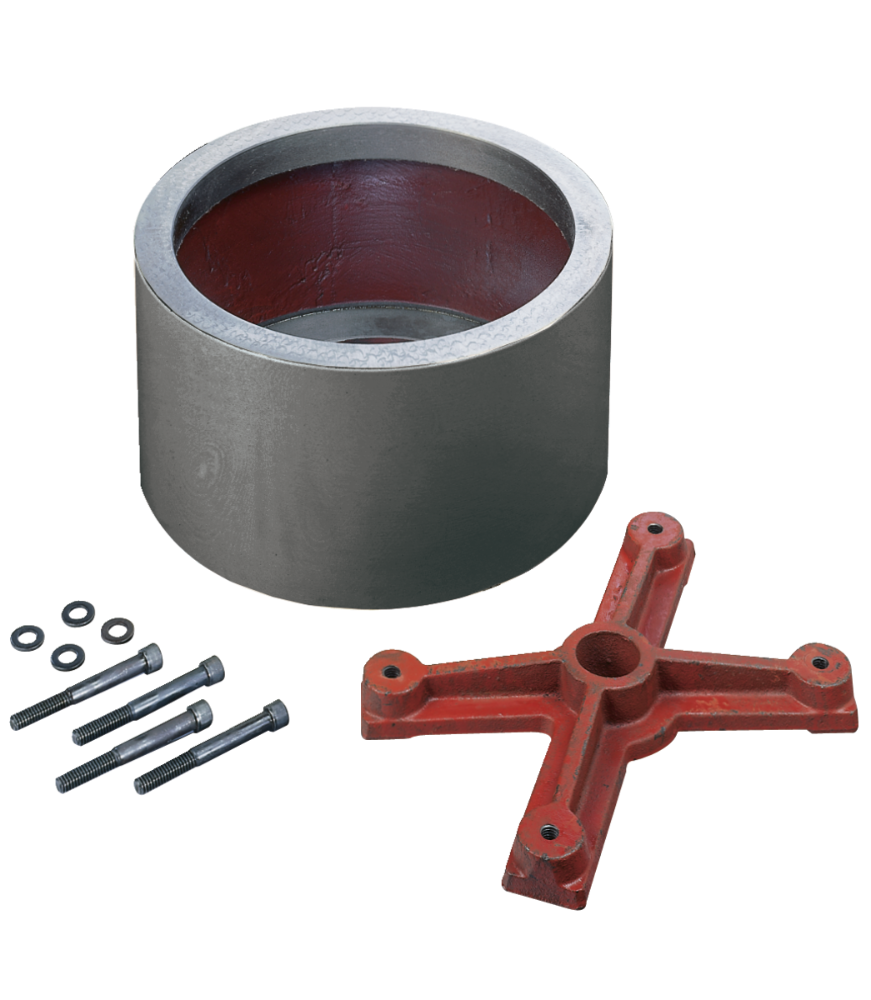 350090, RB-6-P, 6" Riser Block for 690082, 690089, & 690182, Jet, Jet MW, Metalworking Accessories, Mill Drill Tables