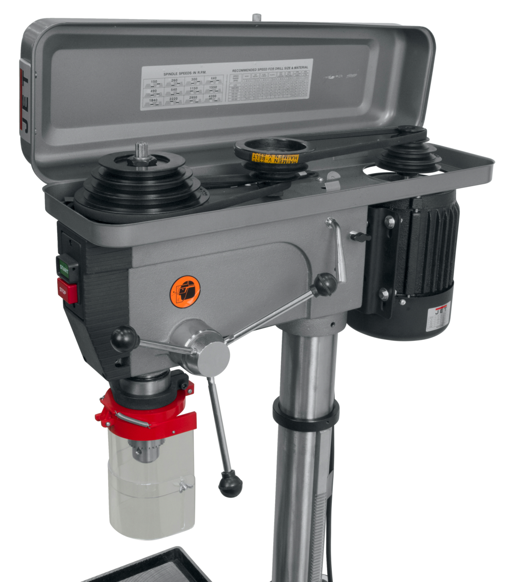JET J-2550, 20" Floor Model Drill Press 115V 1Ph