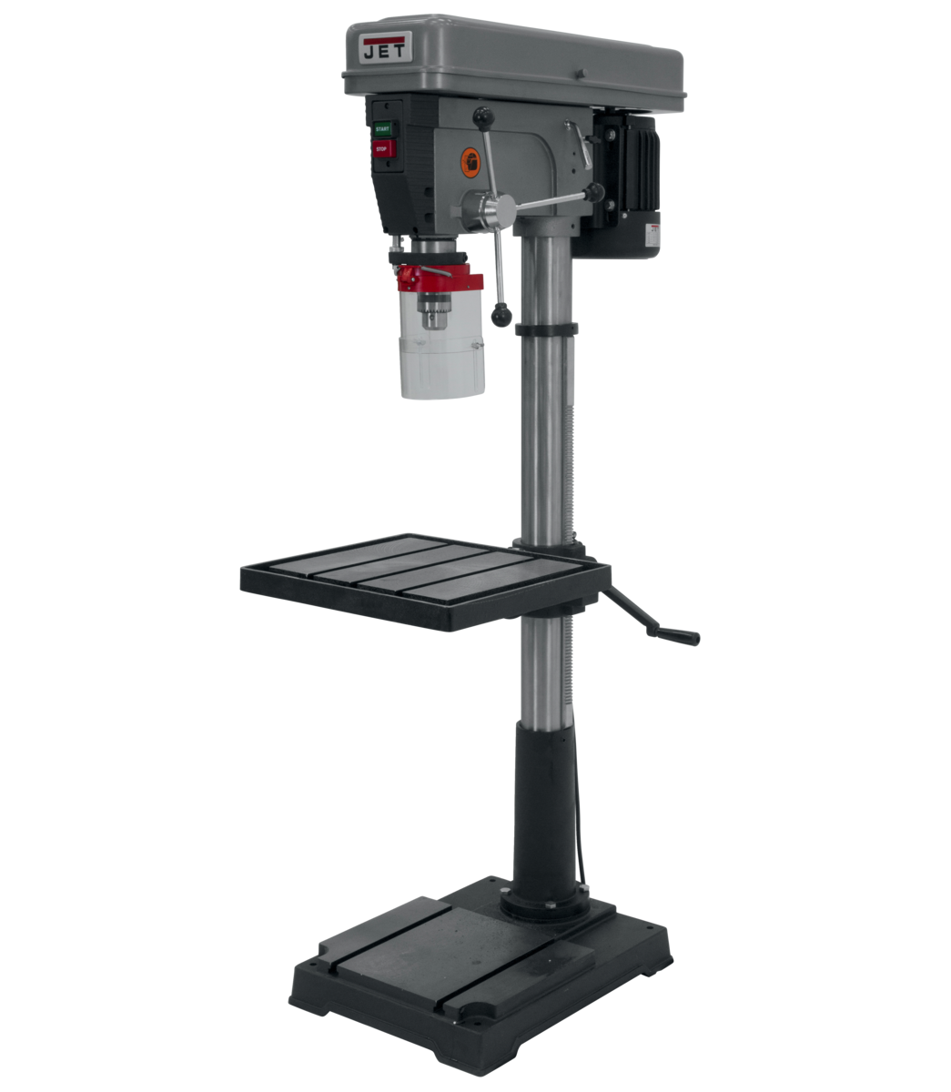 354402,  J-2550 20" Floor Model Drill Press, 1 HP, 115/230V, 1Ph, Jet, Metalworking, Drilling, Drill Presses
