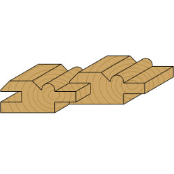 CMT 861.601.11 Wainscot/Paneling Bit with 15/16-Inch Diameter with 1/2-Inch Shank