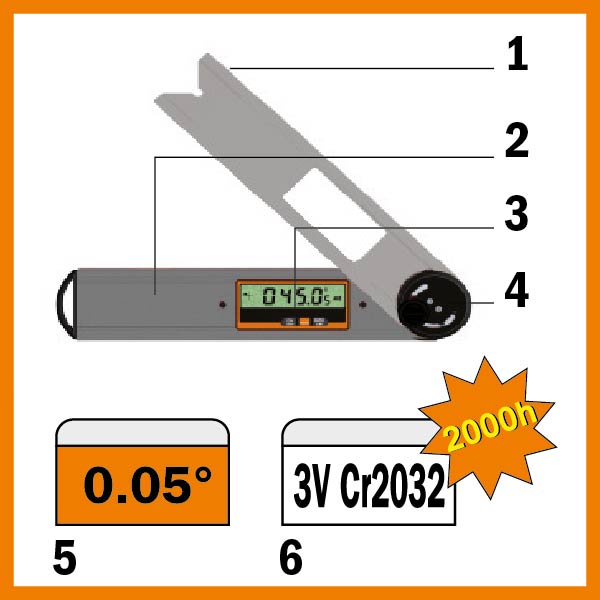 CMT DAF-001 Digital Angle Finder