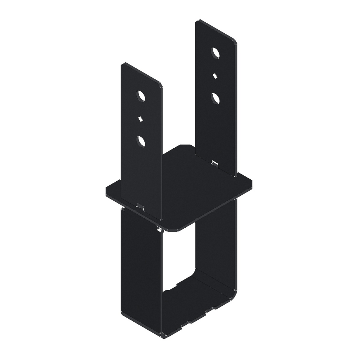 CBPC Column Base Black Powder Coated Loading Tables