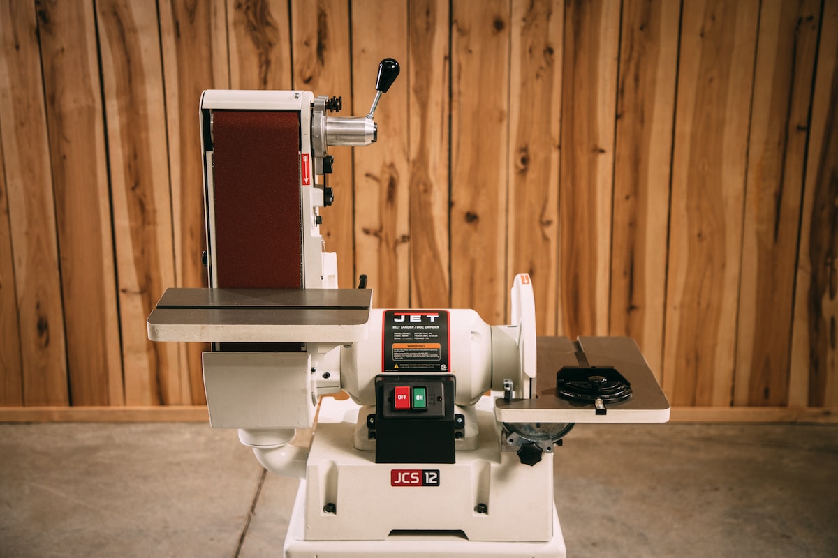 JET JSG-6DC, 6" x 48" Belt / 12" Disc Sander, 1-1/2HP, 1Ph 115/230V