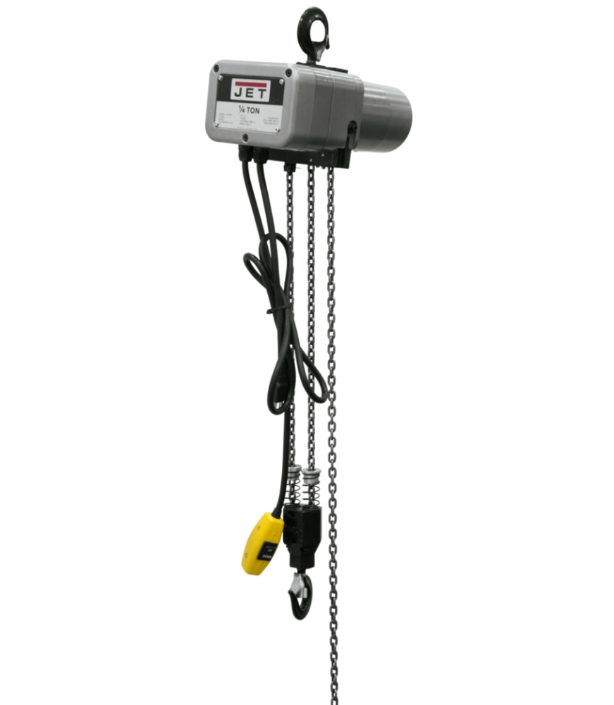JET 1/4-Ton Electric Chain Hoist 1-Phase 10' Lift JSH-550-10
