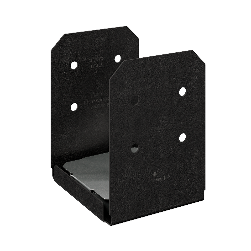Simpson Strong-Tie APVB88R Avant Rough Cut 8x8 Ornamental Post Base - Black Powder Coat