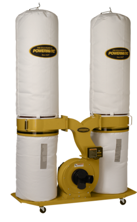 Powermatic PM1900TX-BK1 Dust Collector, 3HP 1Ph 230V, 30-Micron Bag Filter Kit